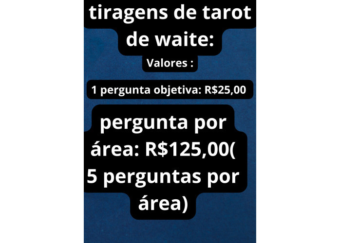 Tarot, baralho cigano, baralho de pombogira e facilitação de rituais, só entrar em contato 