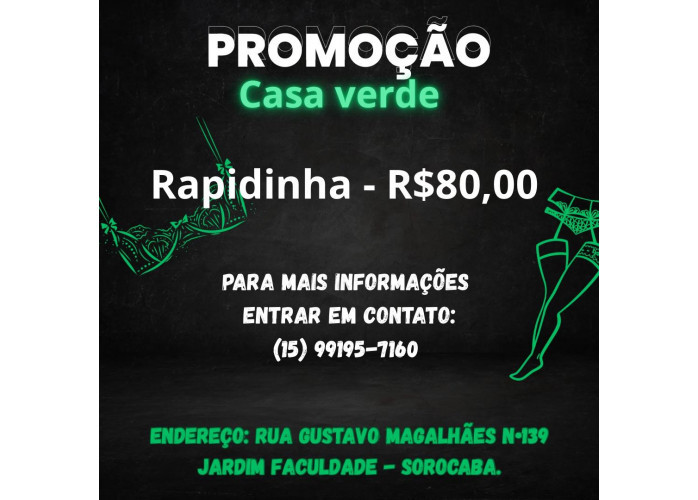 Segunda feira Promoção $$$ 80 Rapidinha vem Aproveitar!!!