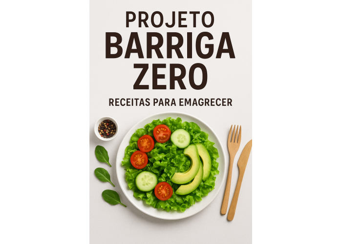 Projeto barriga zero - receitas para emagrecer com gosto