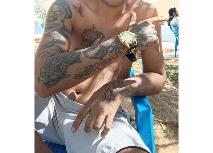 Moreno tatuado 