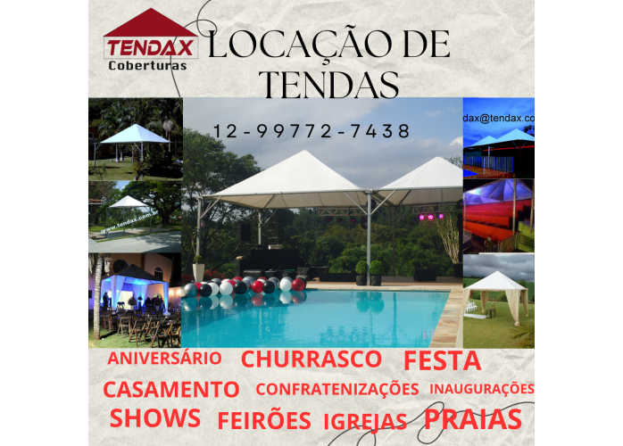 Tendas promocionais 