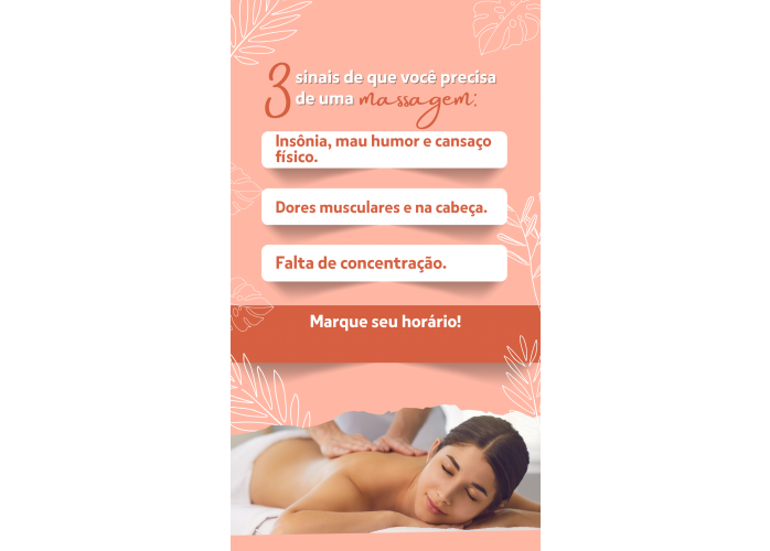 Mulher Massoterapeuta atendo com Massagem Terapêutica para aliviar dores ,cansaço e estresse 