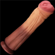 Pênis Cavalo Dupla Densidade 30 x 7,5cm Dual Layered Platinum Silicone Cock Lovetoy Pênis Cavalo Dupla Densidade 30 x 7,5cm Dual Layered Platinum Silicone Cock Lovetoy
