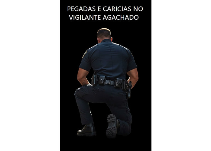 SO RECIFE👮‍♂️👮‍PEGADAS E CARICIAS NO VIGILANTE AJOELHADO👮‍♂️