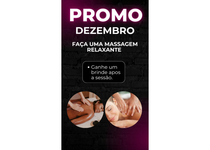 Massagem Relaxante para aliviar dores, cansaço e estresse 