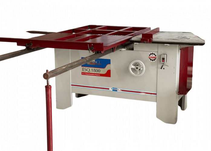 Serra esquadrejadeira Maksiwa usada 1800mm Serra esquadrejadeira Maksiwa usada 1800mm