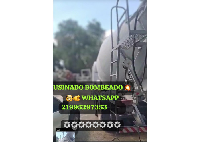 CONCRETO USINADO CONCRETO BOMBEADO CAMINHÃO BETONEIRA USINA DE CONCRETO
