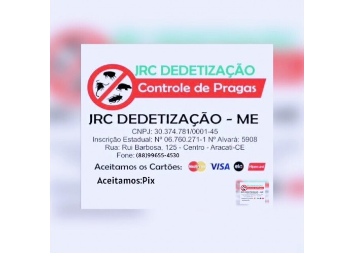 Aracati ce dedetização 