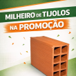 TIJOLOS DIRETO DA FABRICA 08 FUROS 09X19X19