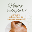 Alivie suas dores faça uma Massagem e fique revigorado (a)