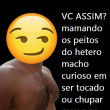SO RECIFE😁😁ACARICIANDO E MAMANDO OS PEITOS PELUDOS DO HETERO MACHÃO CURIOSO EM SER TOCADO OU CHUPAR MEU PAU😁😁