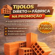TIJOLOS DIRETO DA OLARIA PARA SUA CONSTRUCAO