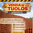 TIJOLOS 08 FUROS DIRETO DA FABRICA 9X19X19 COM PRECO PROMOCIONAL PARA BOM JARDIM